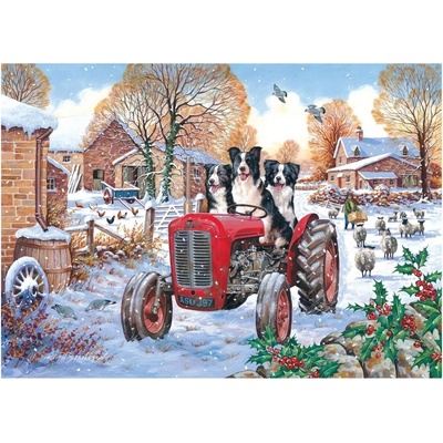 House of Puzzles Psí život na farme 1000 dielov