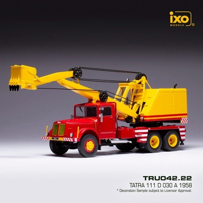 IXO Tatra 111 D030 A 1958 Červená 1:43