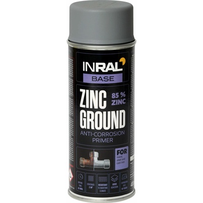TEGRA INRAL zinkový antikorózny základ v spreji 400 ml