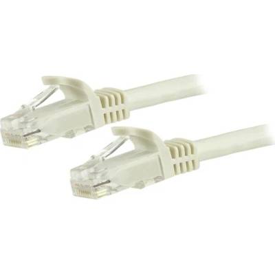 Startech N6PATC3MWH CAT6 Ethernet 10 Gigabit Snagless RJ45 650MHz 100W PoE Patch CAT 6 10GbE UTP 3m bílý