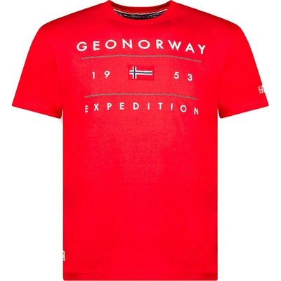 Geographical Norway tričko pánské JEZOLO men červená