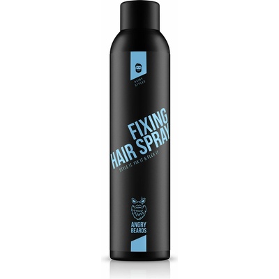 Angry Beards Hairy Styles fixační lak na vlasy pro muže 300 ml