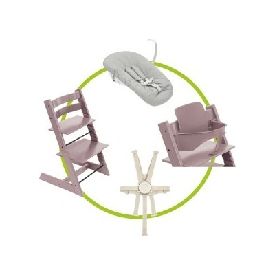 Stokke Tripp Trapp Baby Set2 Heather Mauve – Hledejceny.cz