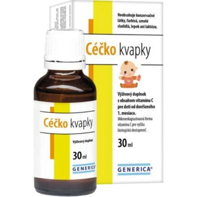 Generica Céčko kapky děti od 1m+ 30 ml