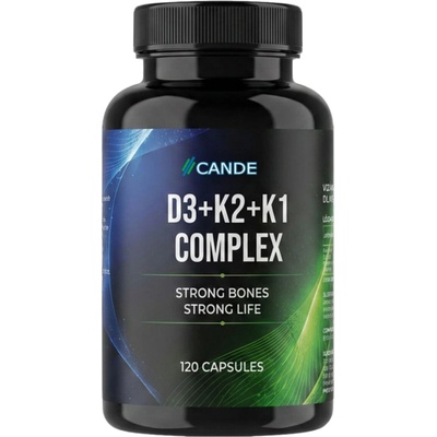 CANDE D3+K2+K1 Complex 120 kapsúl
