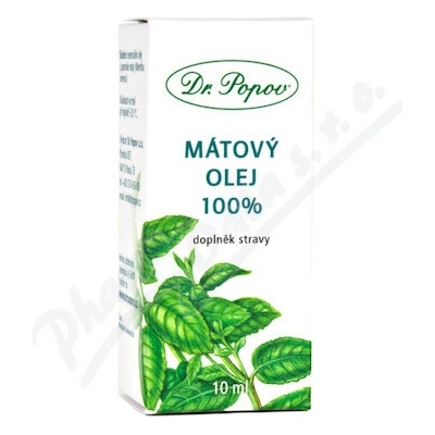Dr. Popov Mätový olej 100% prírodný olej 10 ml