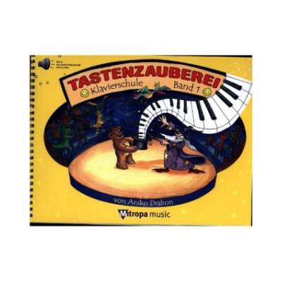 TASTENZAUBEREI - KLAVIERSCHULE BAND 1 (+ONLINE AUDIO) -