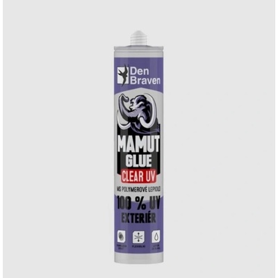 Debbex Mamut Glue Crystal Clear UV 290 ml transparentný