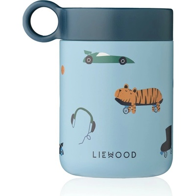 Liewood Termo dóza na jídlo Kiani Fun Beach blue 250 ml