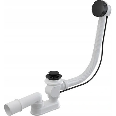 Ravak vanový odtokový komplet s přepadem 57 cm, ClickClack, chrom - X01377