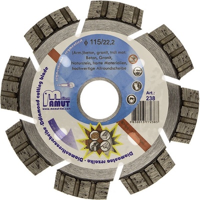 Mamut Kotúč diamantový 230 x 22,23 mm 242