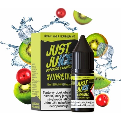 Just Juice Salt Kiwi & Cranberry On Ice 10 ml 11 mg