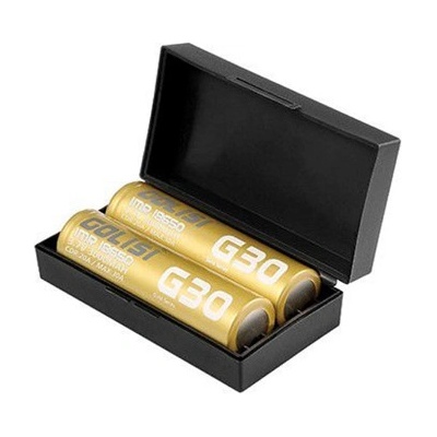 Golisi baterie G30 IMR 18650 / 20A 3000mAh 2ks + pouzdro