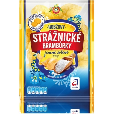 Strážnické brambůrky solené 30 x 60 g