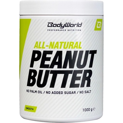 BodyWorld Peanut Butter jemné 1000 g
