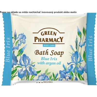 Green Pharmacy Blue Iris s arganovým olejom toaletne mydlo 100 g