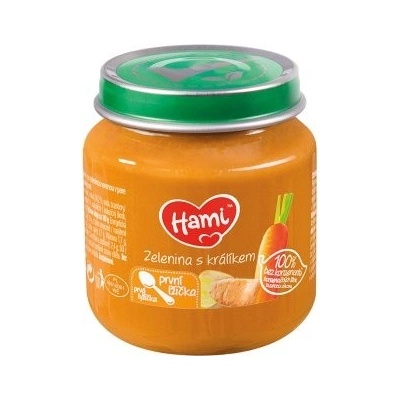 Hami Zelenina s králíkem 125 g – Hledejceny.cz