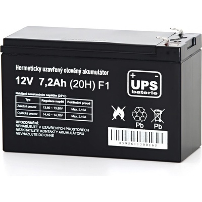 FIAMM 12V 7,2Ah F1 14552