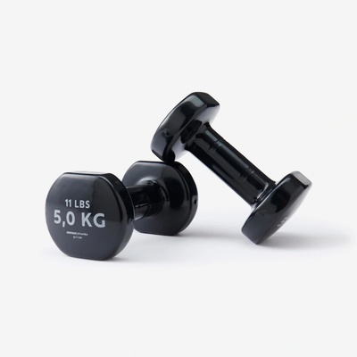 NYAMBA Posilovací fitness činky 2 x 5 kg