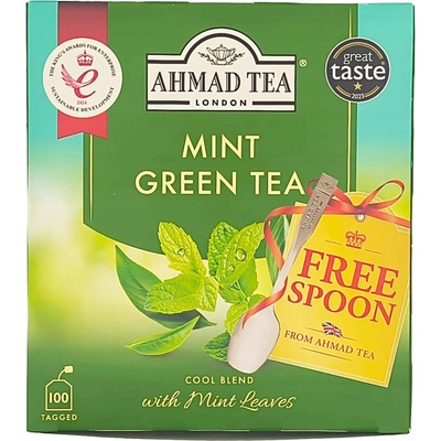 Ahmad Tea zelený čaj Green Tea with Mint 100 x 2 g