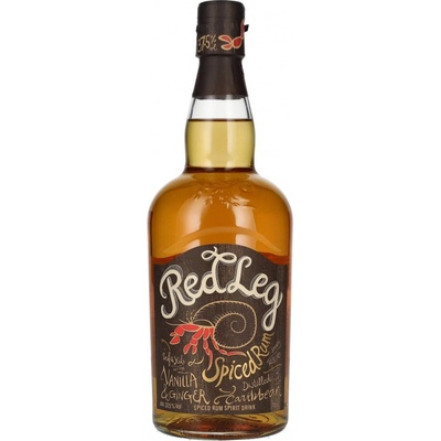 RedLeg Spiced Rum 37,5% 0,7 l (holá láhev)