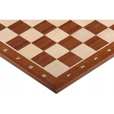 Č. 4 (s popisem) inlay, mahagon/javor Sunrise Chess & Games
