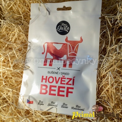 Fine Gusto Hovězí jerky natural 25 g – Hledejceny.cz