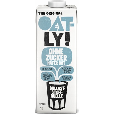 Oatly! Ovsený nápoj bez cukru 1 l