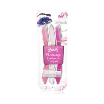 Wilkinson Sword Beauty Eyebrow Shaper břitva na obočí 3 ks – Hledejceny.cz