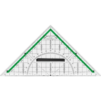 Faber-Castell trojúhelník TEKA 20 cm průhledné 177090