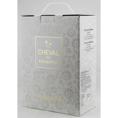 Katarzyna Estate Cheval Bag in Box Chardonnay bílá 2024 13% 2 l (karton)