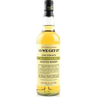 As We Get It Islay 61,2% 0,7 l (holá láhev)