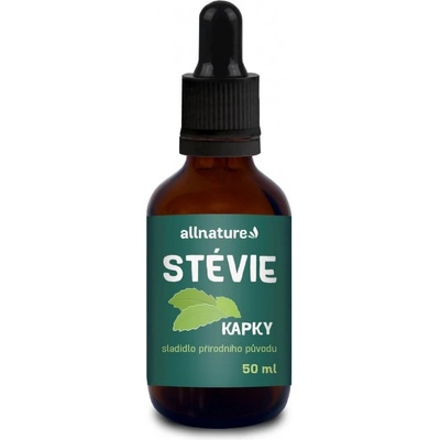 Allnature Stévia kvapky 50 ml