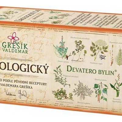 Grešík Urologický čaj devatero bylin 20 x 1,5 g
