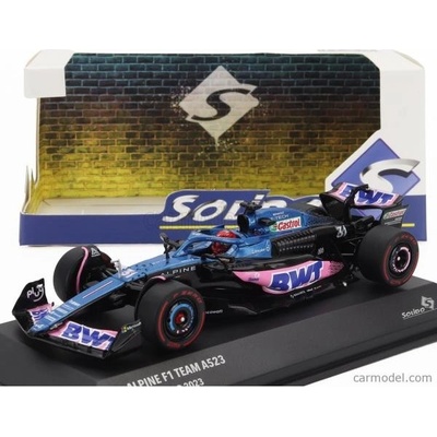 Solido Alpine F1 A523 Team Bwt Alpine N 31 Monaco Gp 2023 Esteban Ocon Modrá Růžová 1:43