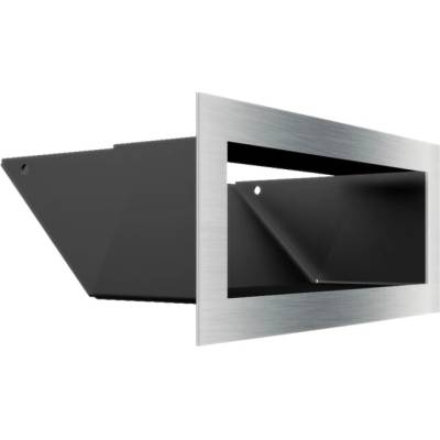 Kratki Mriežka LUFT 90 x 200 mm nerezová 45S