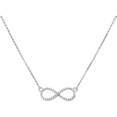 SRJ Jewellery Europe Retiazka z bieleho zlata s briliantmi 111524