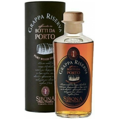 Sibona Grappa Riserva Botti Da 0,5 l (holá láhev)