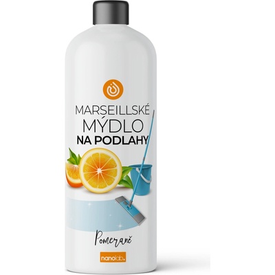 Nanolab Čistič na podlahy z Marseillského mydla 1 l pomaranč