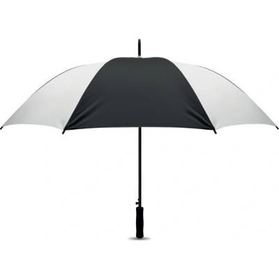 Automatický dáždnik SWANSEA white/ čierna P931.408