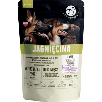 Pet Republic Adult Lamb 500 g