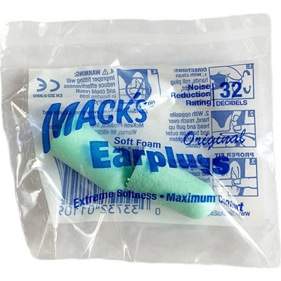 Mack's Original Soft Vzorek špuntů do uší 1 pár