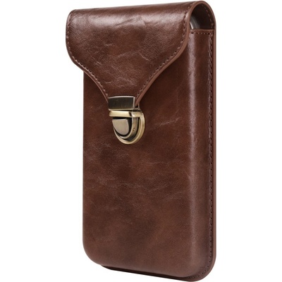 Pouch univerzální na opasek pro telefony do 6.7 palce hnědé