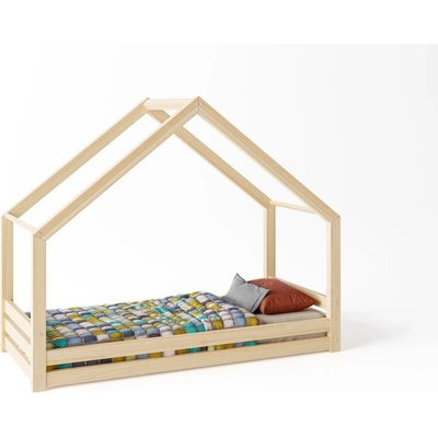 Elis Design Dominant domečková s volitelnou zábranou premium bílá šuplík s nožičkami Zábrany Přední