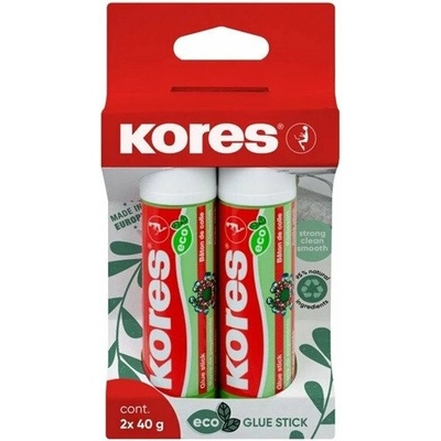 KORES Lepicí tyčinka ECO 2 x 40 g – Hledejceny.cz