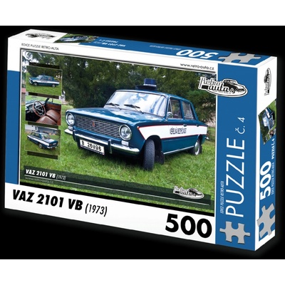 Retro-Auta VAZ 2101 VB 1973 500 dílků