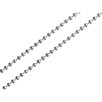 Argento Strieborná retiazka - s gulôčkami 15307