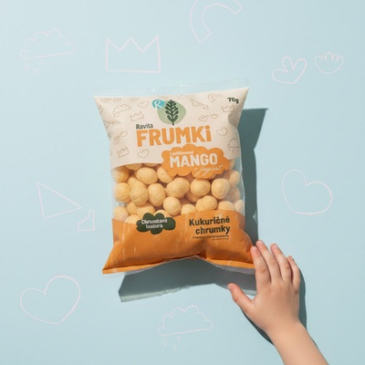 Ravita Chrumky FRUMKi jogurt + mango 70 g 70 g