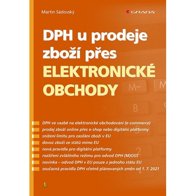 Sádovský Martin - DPH u prodeje zboží přes elektronické obchody – Hledejceny.cz