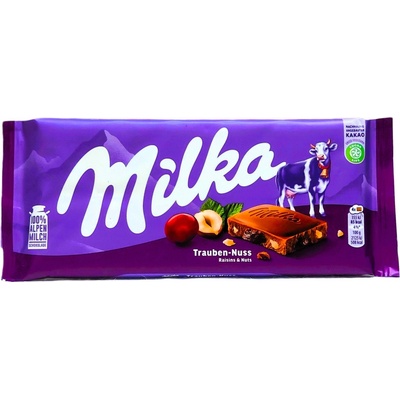 Milka Trauben-nuss z alpského mléka 100 g